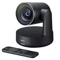Product Image of Logitech RALLY 4k Ultra-HD video, 15x HD Zoom, 90 view, Motorized pan/tilt, RF Remote Control (Camera Only)